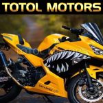 Motorcycle Fairings Kit Fit For Ninja 400 2018 2019 2020 2021 2022 Bodywork Set High Quality Injection Yellow Black - Image 2